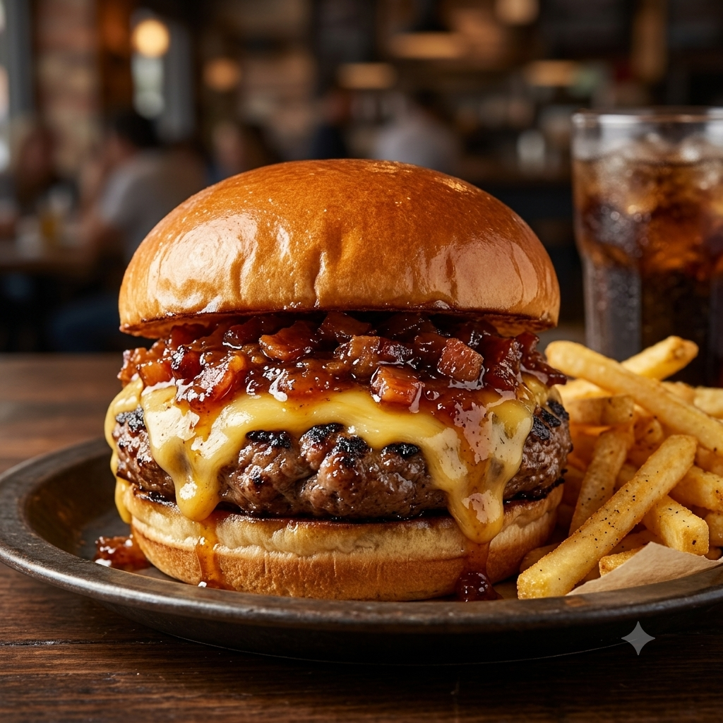Bacon Jam Burger